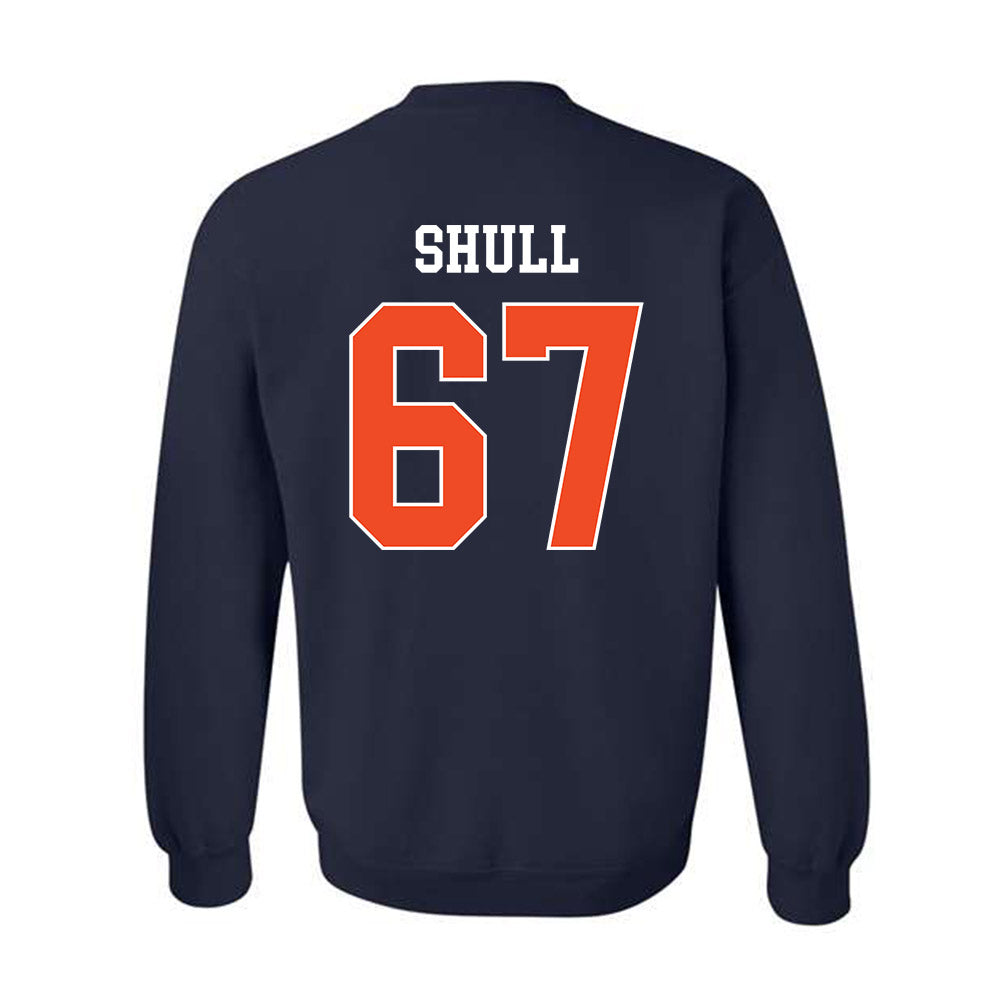 Auburn - NCAA Football : Broderick Shull - Generic Shersey Crewneck Sweatshirt-1