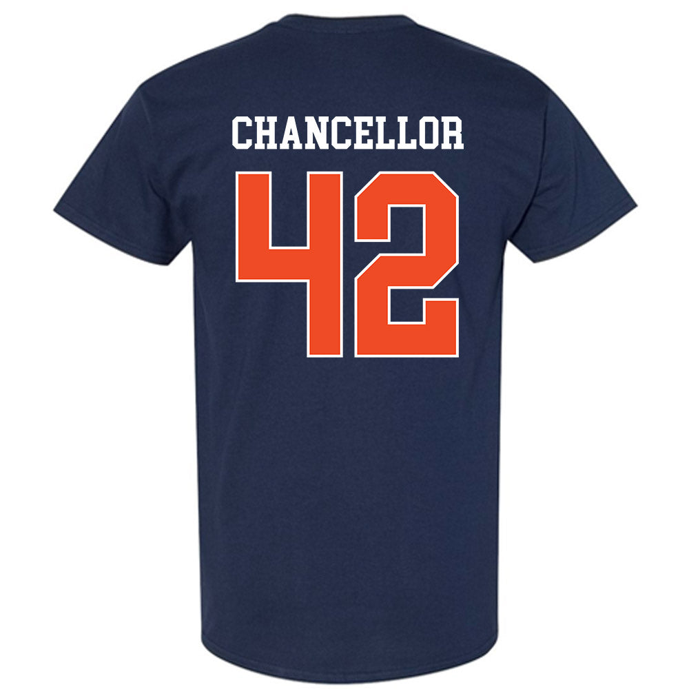 Auburn - NCAA Baseball : Abe Chancellor - Generic Shersey T-Shirt-1