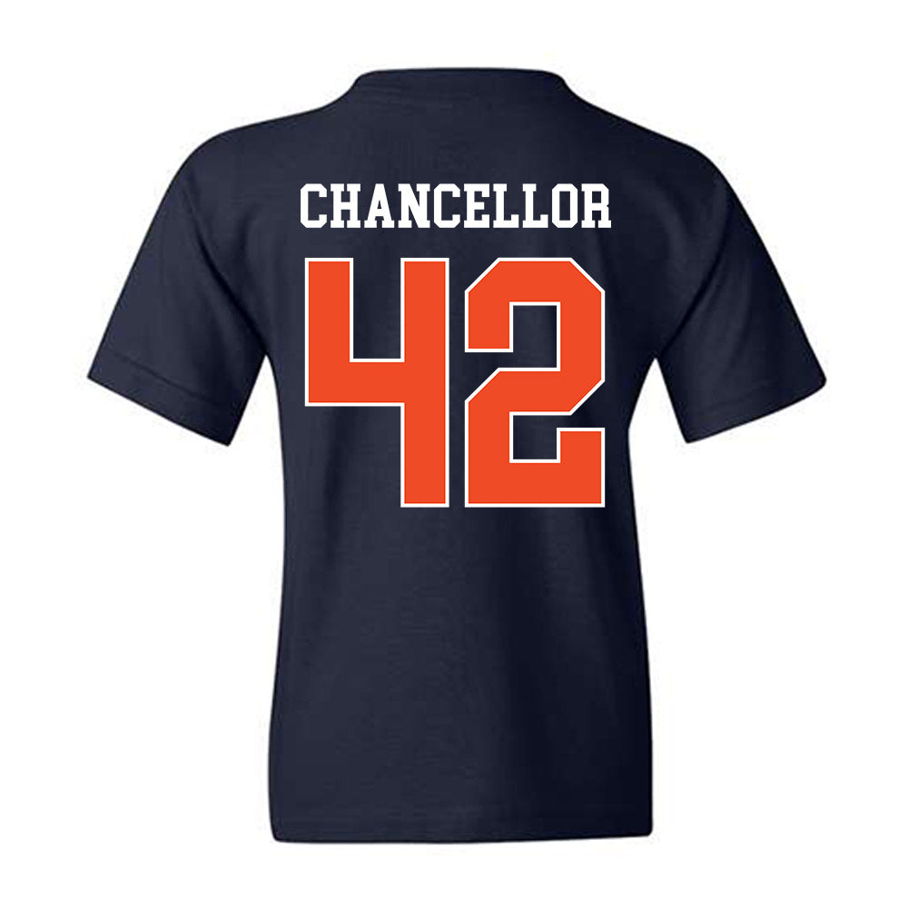 Auburn - NCAA Baseball : Abe Chancellor - Generic Shersey Youth T-Shirt-1