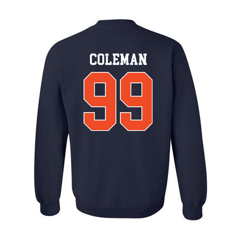 Auburn - NCAA Football : Antonio Coleman - Generic Shersey Crewneck Sweatshirt-1