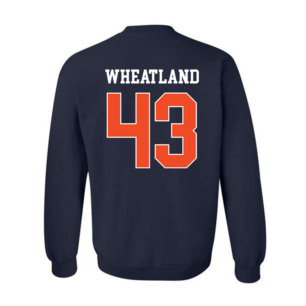 Auburn - NCAA Football : Caleb Wheatland - Generic Shersey Crewneck Sweatshirt-1