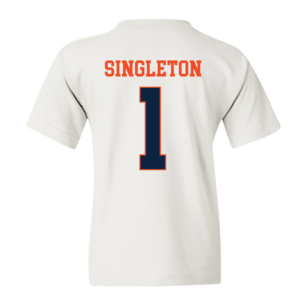 Auburn - NCAA Football : Eric Singleton - Generic Shersey Youth T-Shirt-1