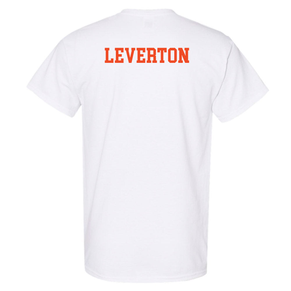 Auburn - NCAA Women's Gymnastics : Mia Leverton - Generic Shersey T-Shirt-1