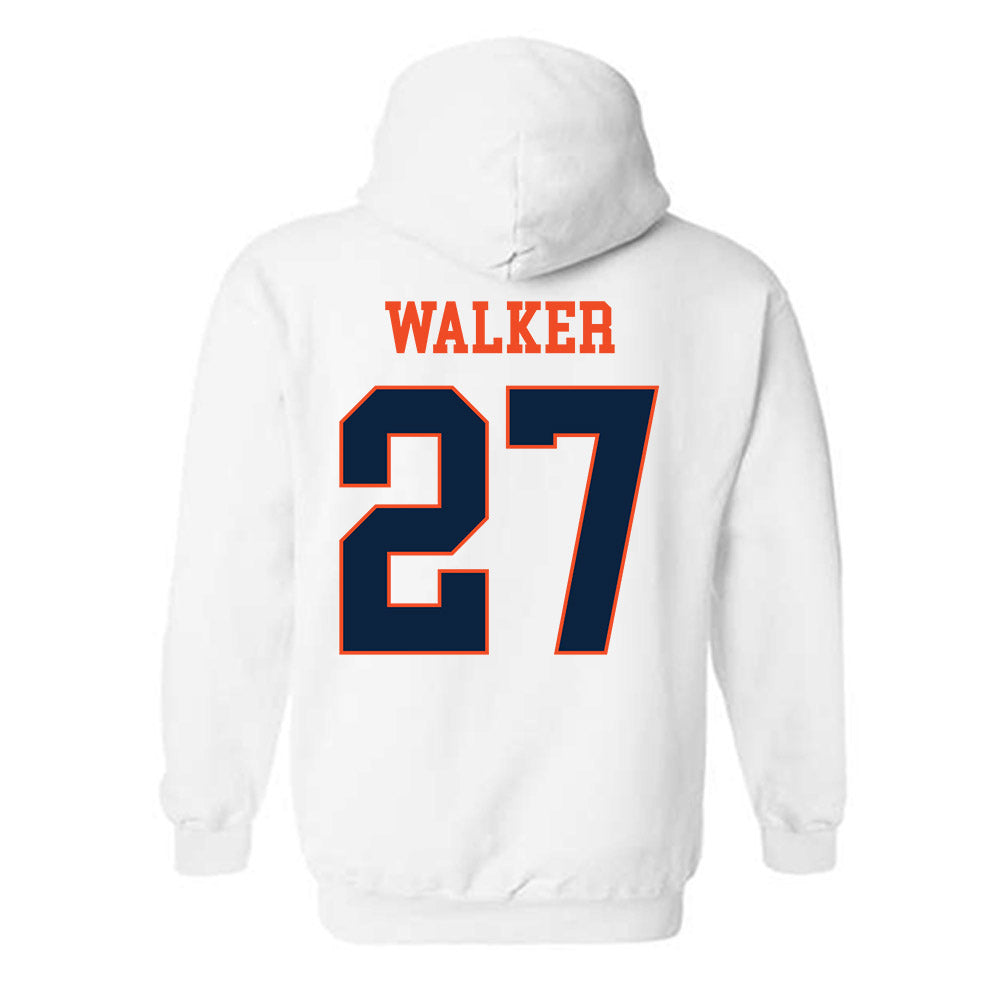 Auburn - NCAA Softball : Mckaela Walker - Generic Shersey Hooded Sweatshirt-1