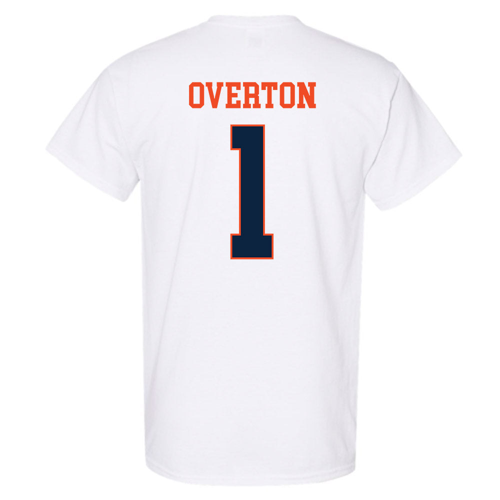 Auburn - NCAA Men's Basketball : Kevin Overton - Generic Shersey T-Shirt-1
