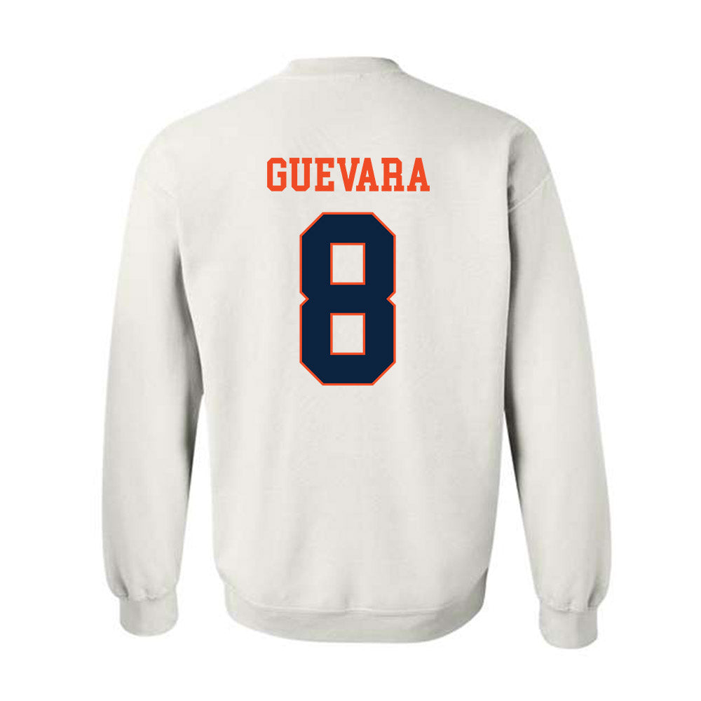 Auburn - NCAA Baseball : Eric Guevara - Generic Shersey Crewneck Sweatshirt-1