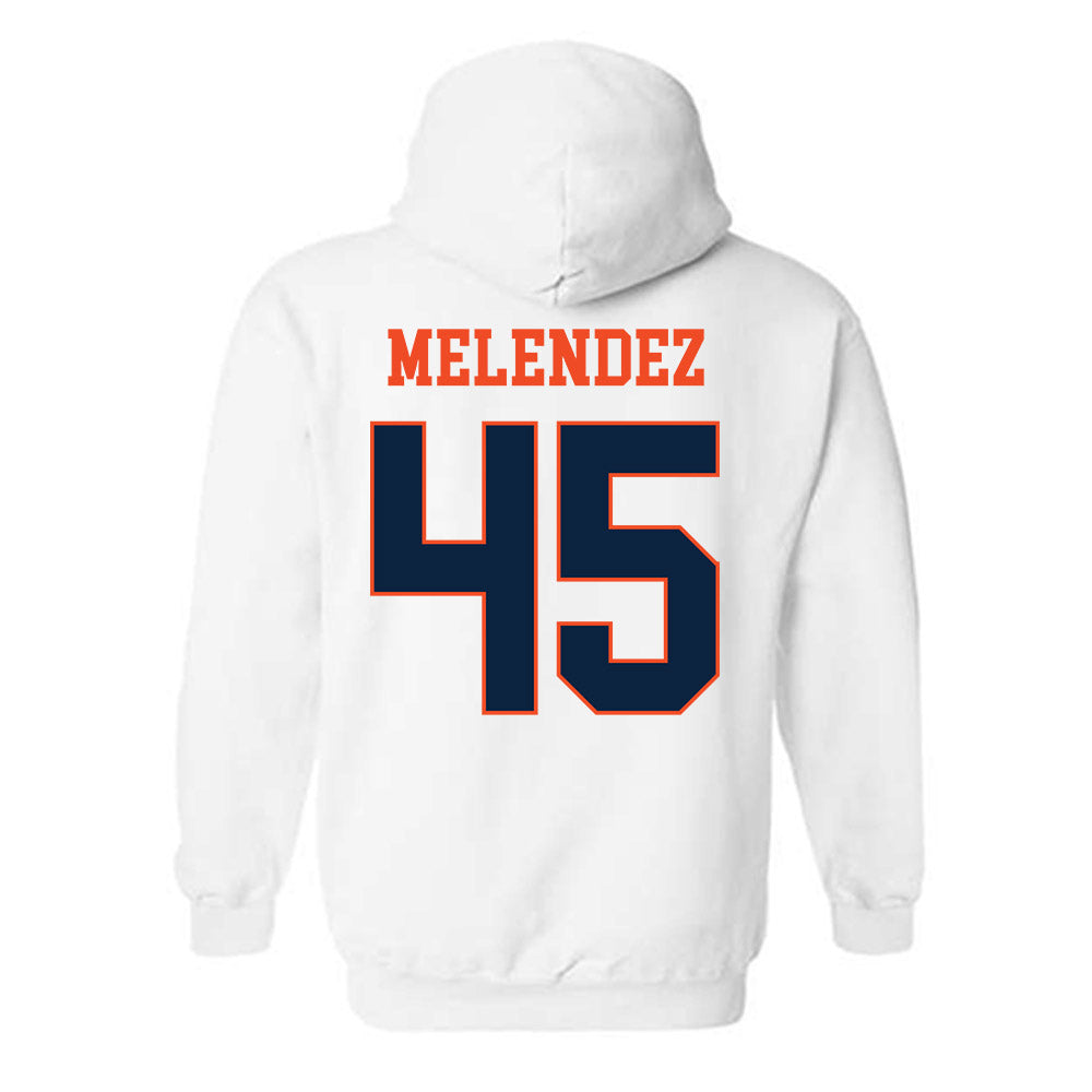 Auburn - NCAA Football : Antonio Melendez - Generic Shersey Hooded Sweatshirt-1