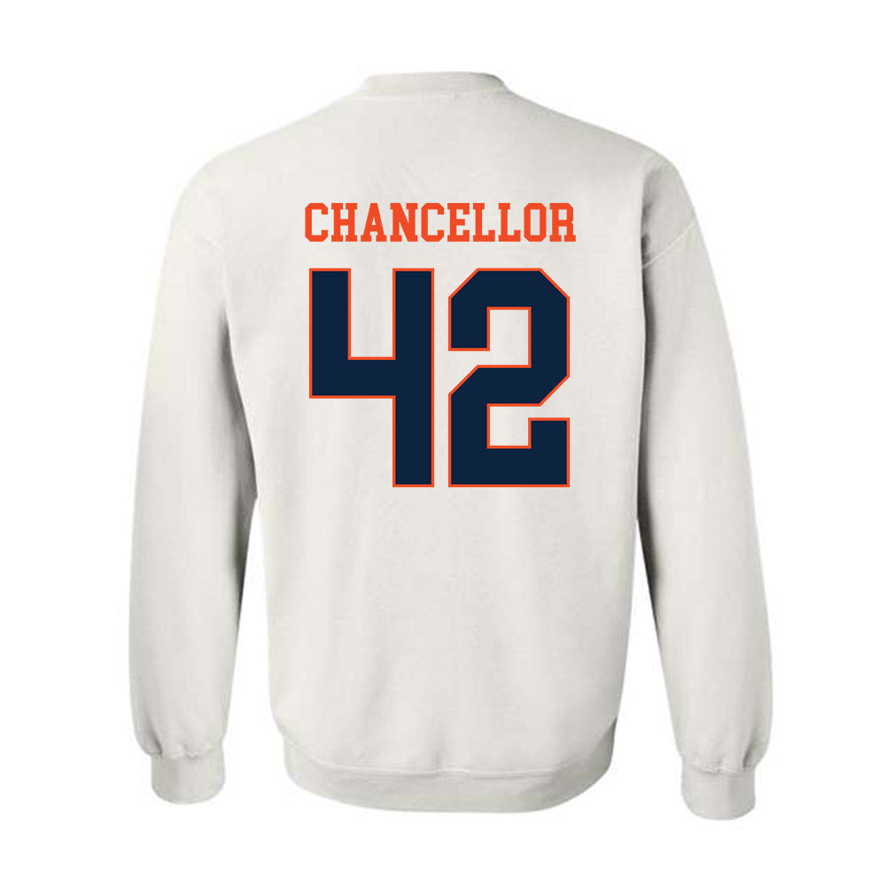 Auburn - NCAA Baseball : Abe Chancellor - Generic Shersey Crewneck Sweatshirt-1
