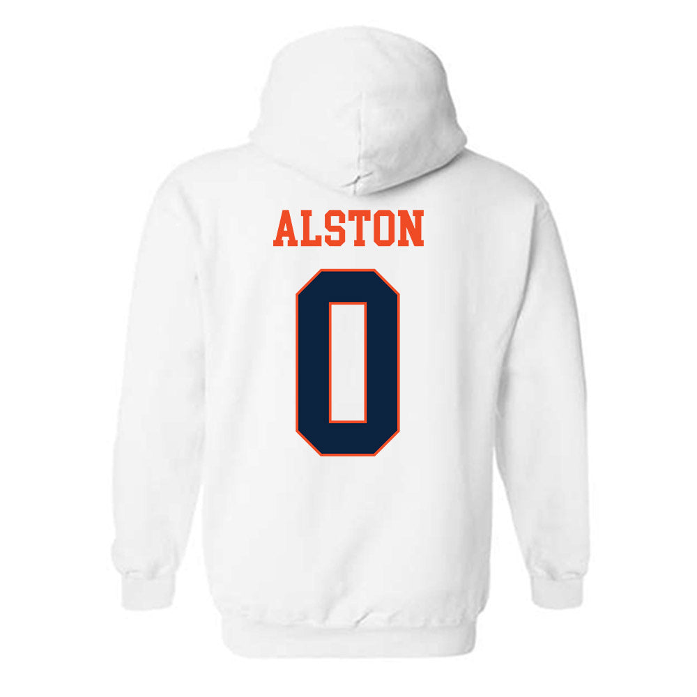 Auburn - NCAA Football : Damari Alston - Generic Shersey Hooded Sweatshirt-1