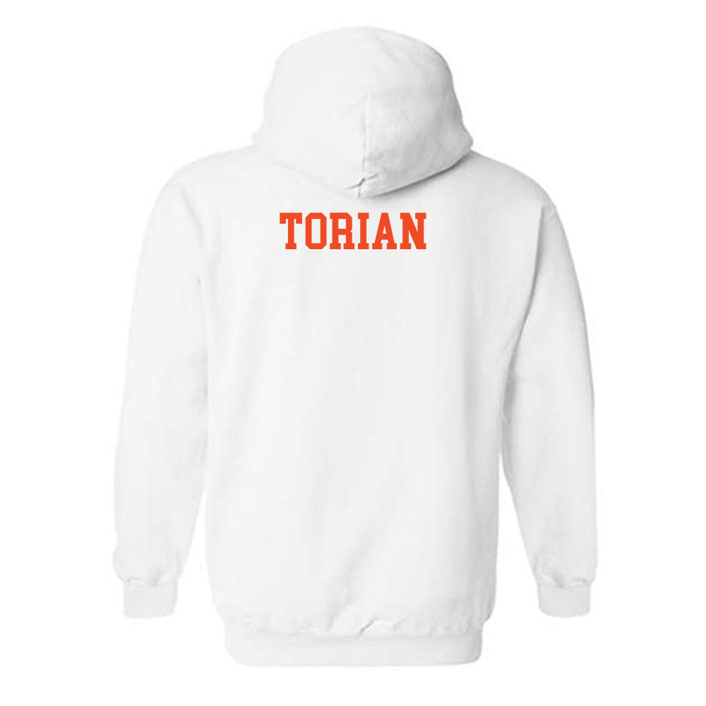 Auburn - NCAA Women's Track & Field : Ana-Liese Torian - Generic Shersey Hooded Sweatshirt-1
