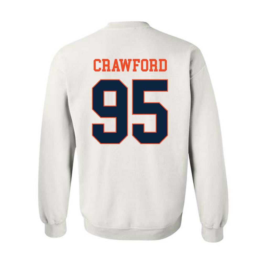 Auburn - NCAA Football : Jourdin Crawford - Generic Shersey Crewneck Sweatshirt-1