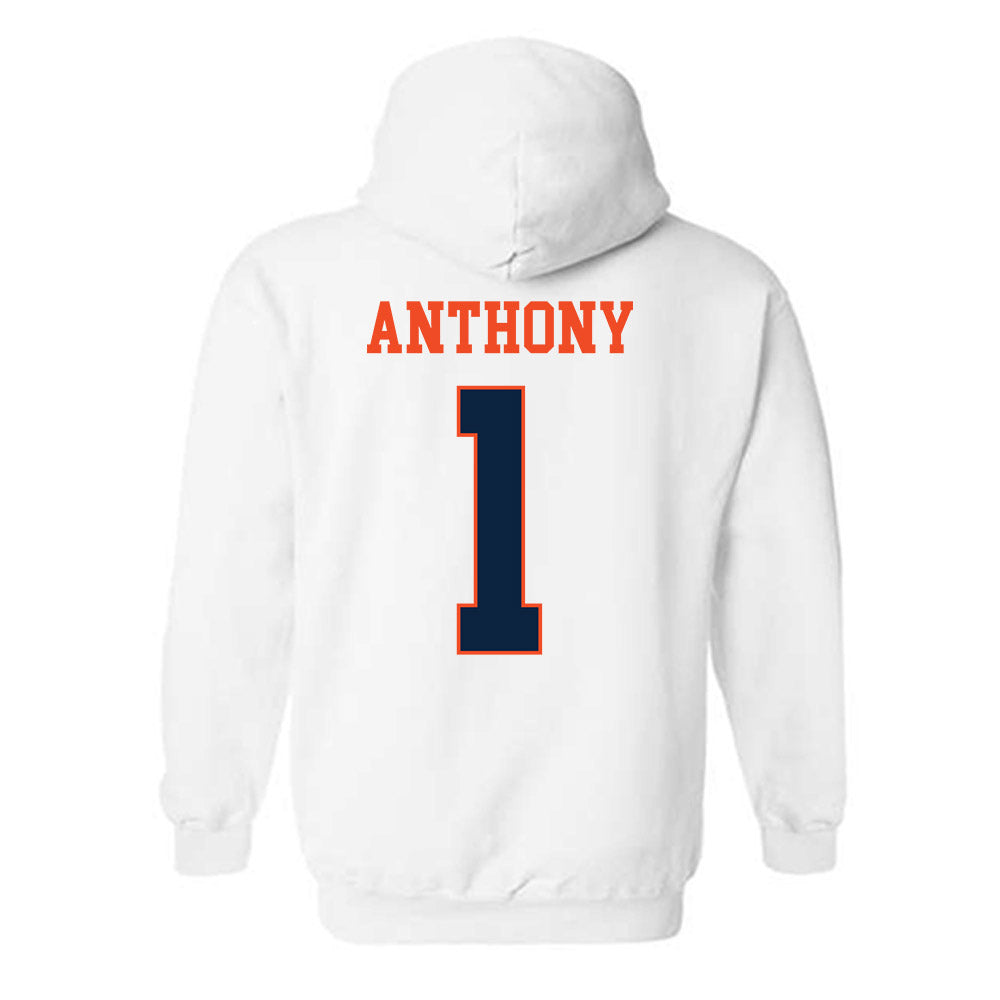 Auburn - NCAA Football : Champ Anthony - Generic Shersey Hooded Sweatshirt-1