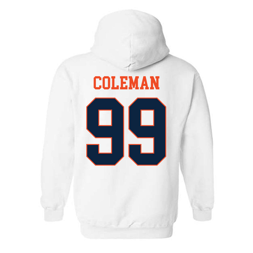 Auburn - NCAA Football : Antonio Coleman - Generic Shersey Hooded Sweatshirt-1