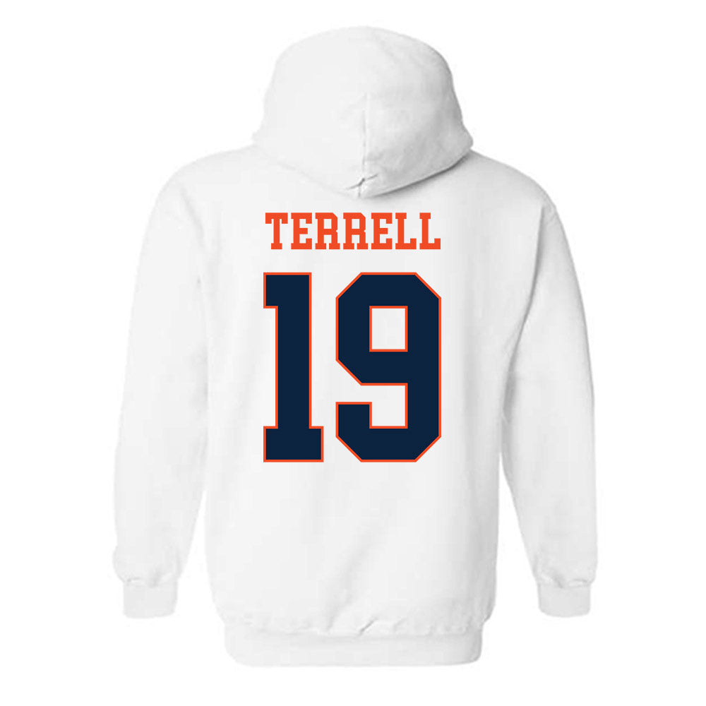 Auburn - NCAA Baseball : Bub Terrell - Generic Shersey Hooded Sweatshirt-1