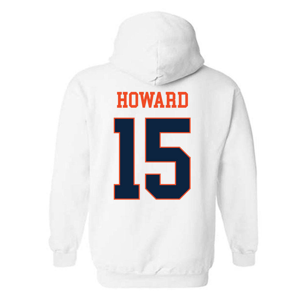 Auburn - NCAA Football : Preston Howard - Generic Shersey Hooded Sweatshirt-1