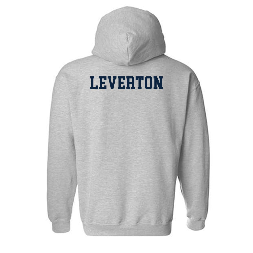 Auburn - NCAA Women's Gymnastics : Mia Leverton - Generic Shersey Hooded Sweatshirt-1