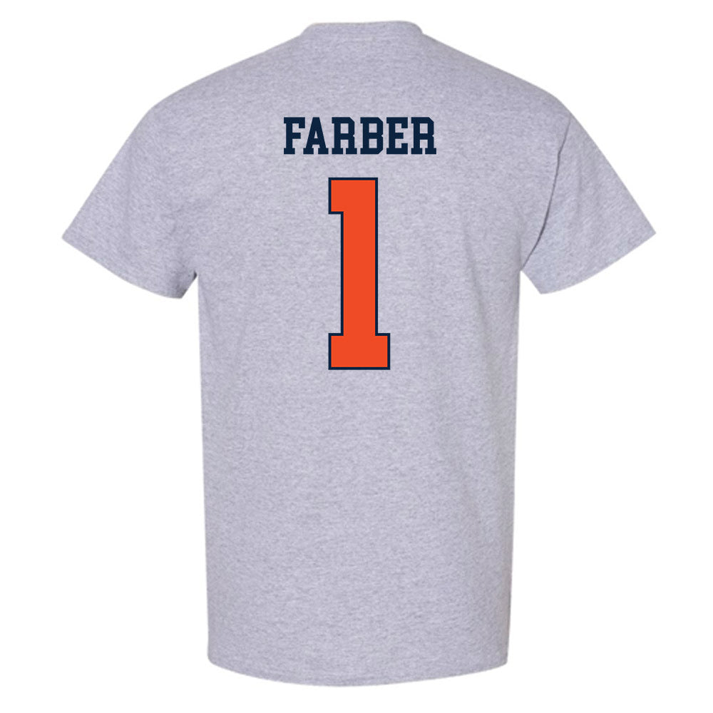 Auburn - NCAA Baseball : Ryne Farber - Generic Shersey T-Shirt-1