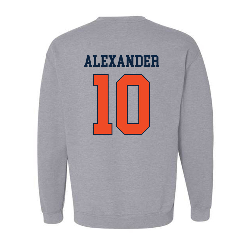 Auburn - NCAA Equestrian : Jill Alexander - Generic Shersey Crewneck Sweatshirt-1