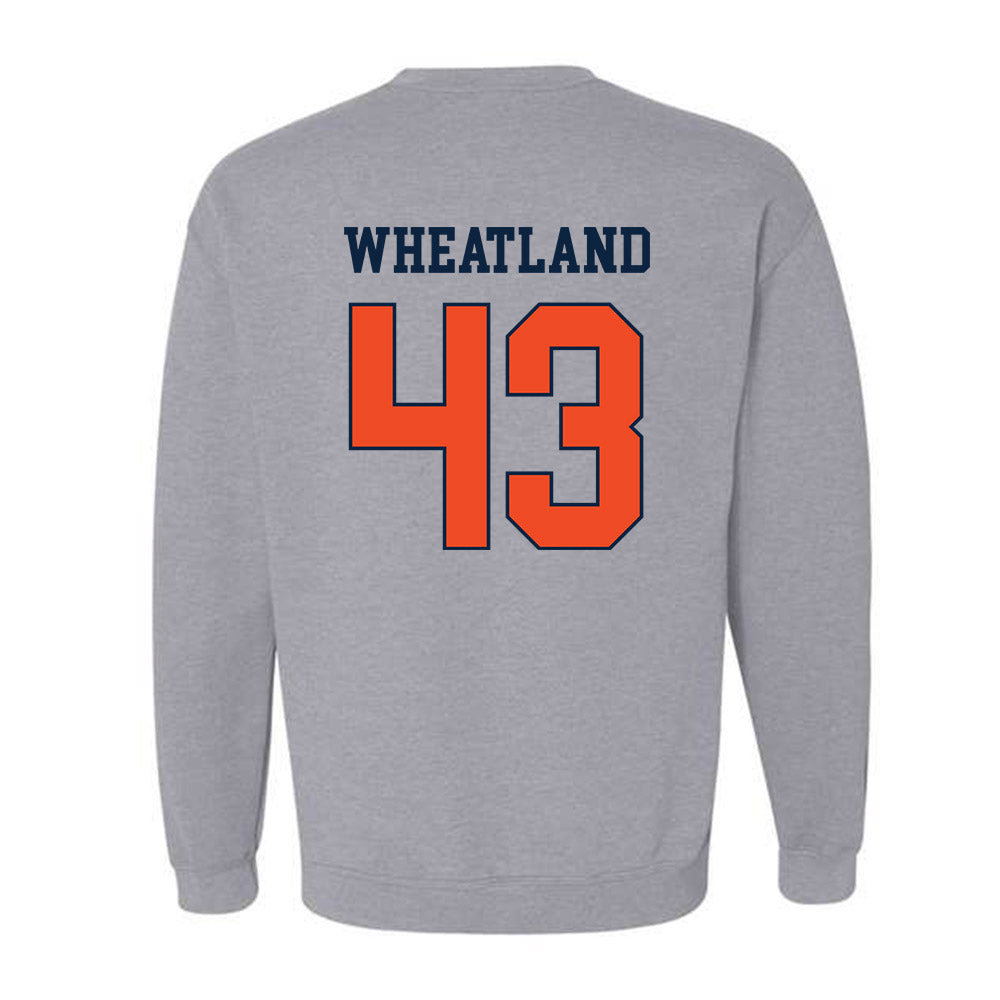 Auburn - NCAA Football : Caleb Wheatland - Generic Shersey Crewneck Sweatshirt-1