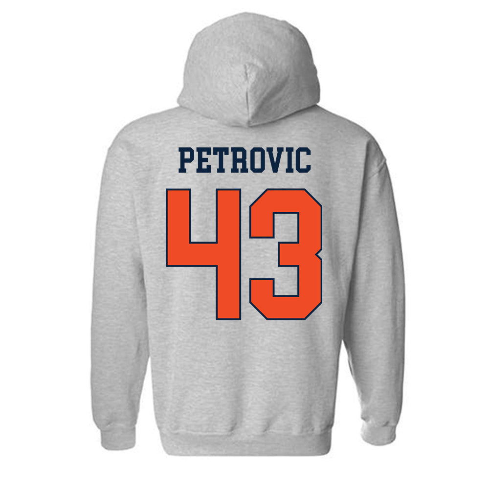 Auburn - NCAA Baseball : Alex Petrovic - Hooded Sweatshirt Generic Shersey