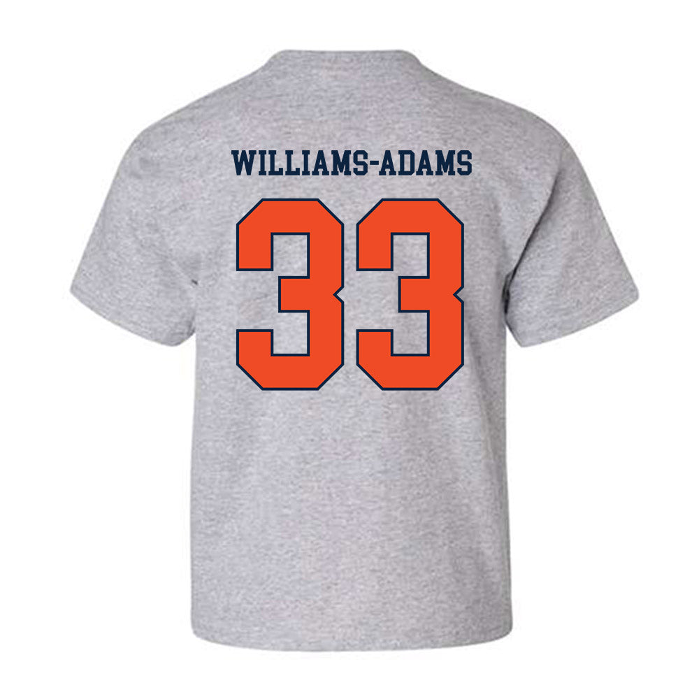 Auburn - NCAA Men's Basketball : Sebastian Williams-Adams - Generic Shersey Youth T-Shirt-1