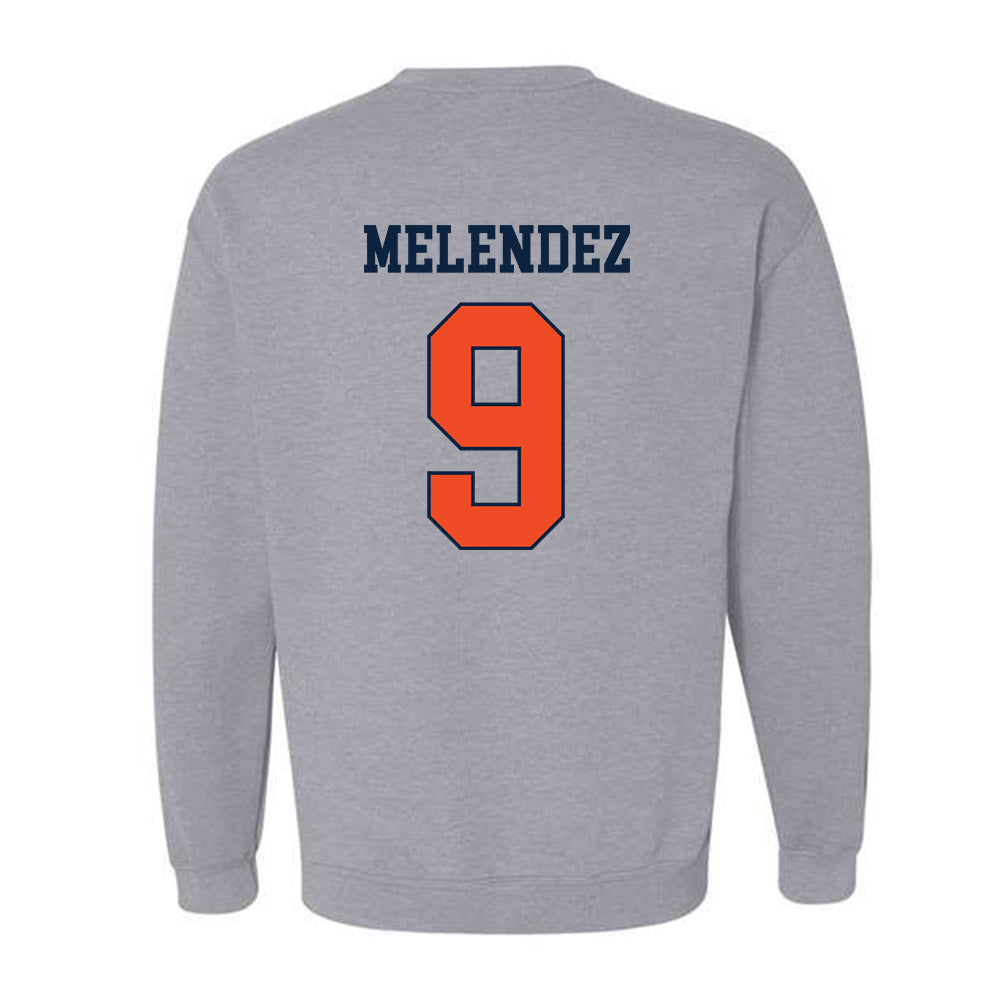 Auburn - NCAA Football : Elijah Melendez - Generic Shersey Crewneck Sweatshirt-1