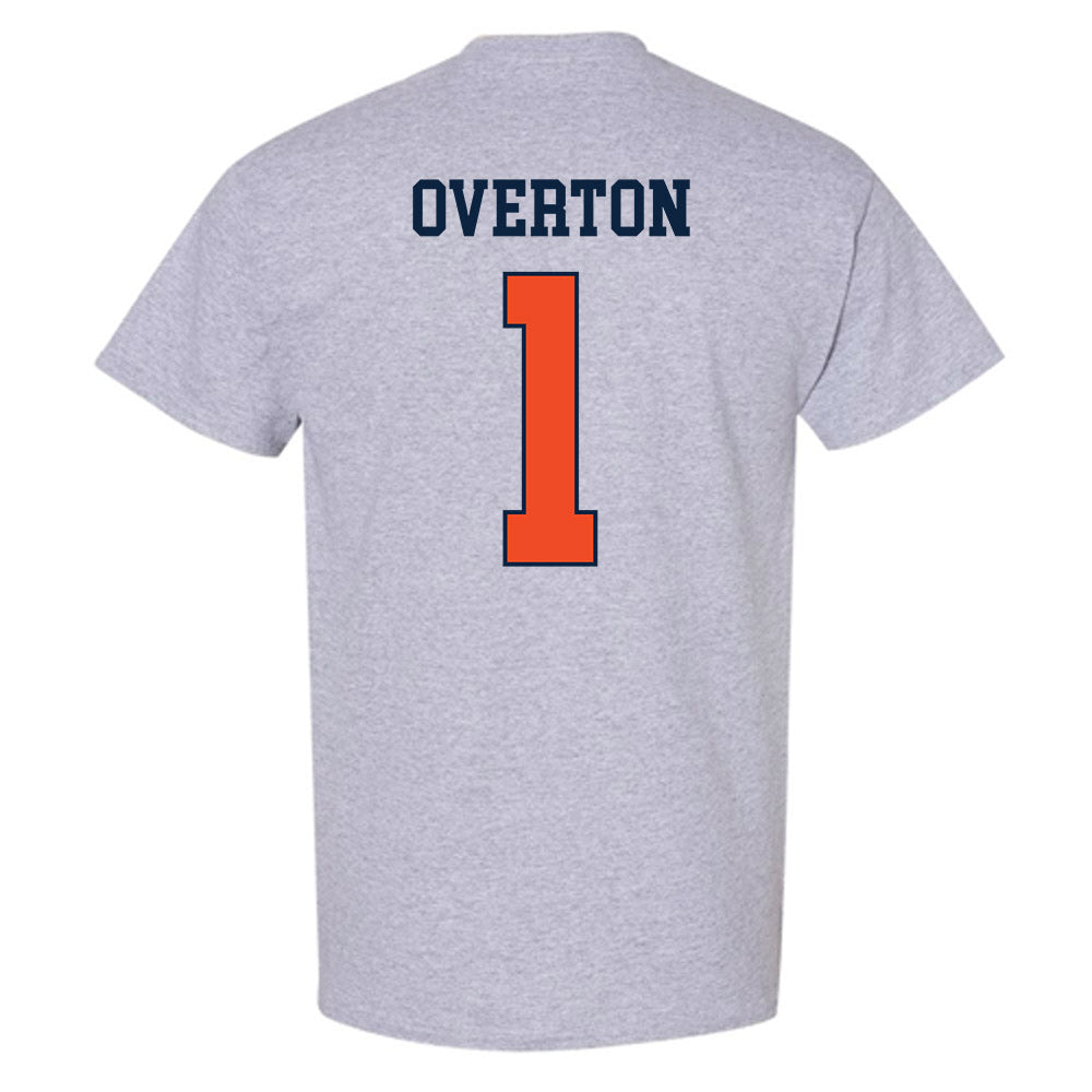 Auburn - NCAA Men's Basketball : Kevin Overton - Generic Shersey T-Shirt-1