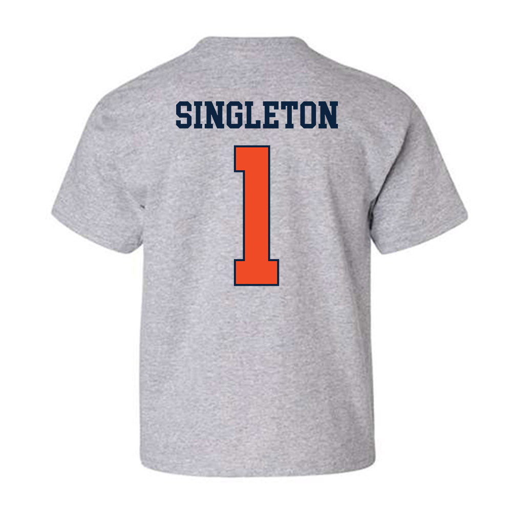 Auburn - NCAA Football : Eric Singleton - Generic Shersey Youth T-Shirt-1