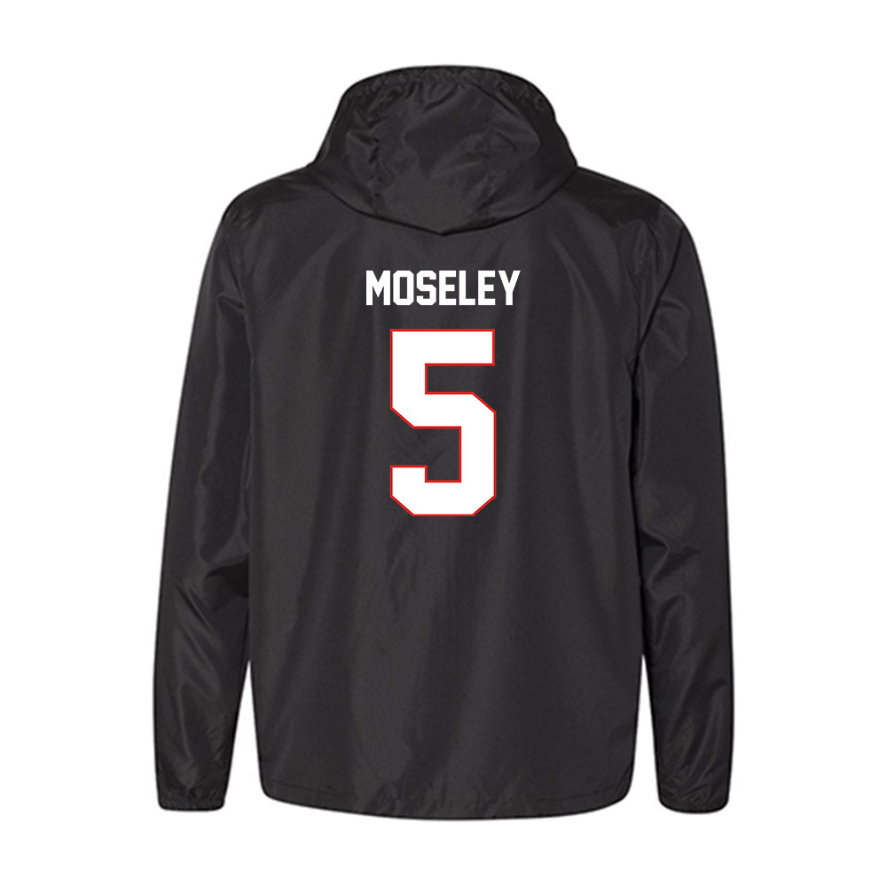 Texas Tech - NCAA Men's Basketball : Josiah Moseley - Windbreaker-1