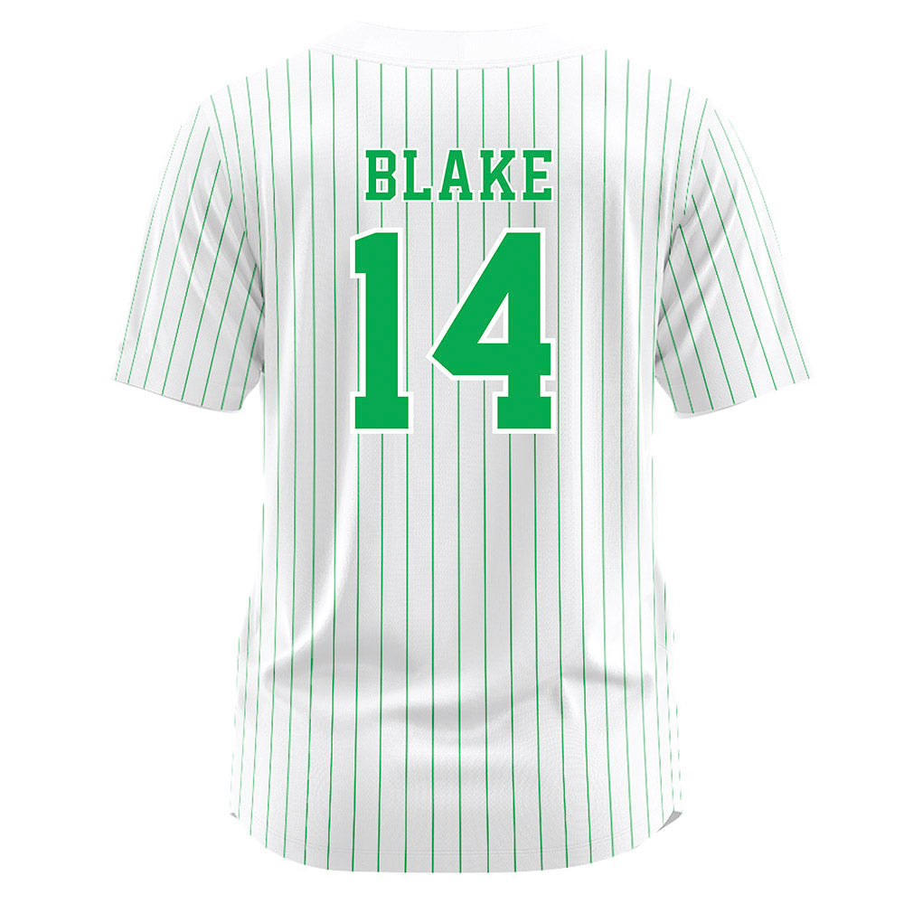 Marshall - NCAA Softball : Ava Blake - White Pinstripe Jersey-1