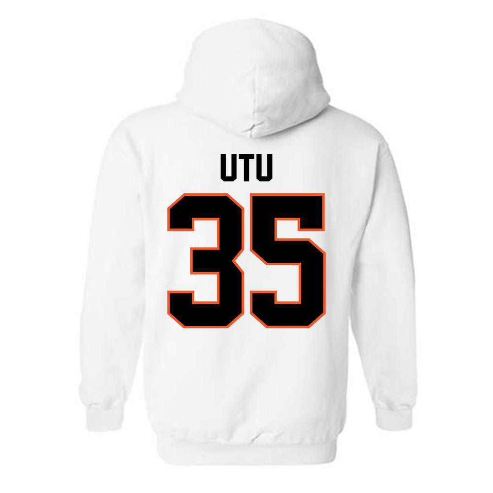 Oklahoma State - NCAA Football : Poasa Utu - Classic Shersey Hooded Sweatshirt