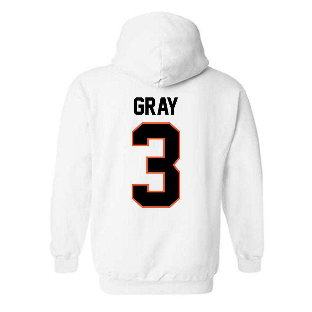 Oklahoma State - NCAA Women's Basketball : Micah Gray - Classic Shersey Hooded Sweatshirt-1