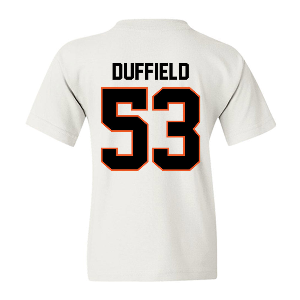 Oklahoma State - NCAA Football : Jaxson Duffield - Classic Shersey Youth T-Shirt-1