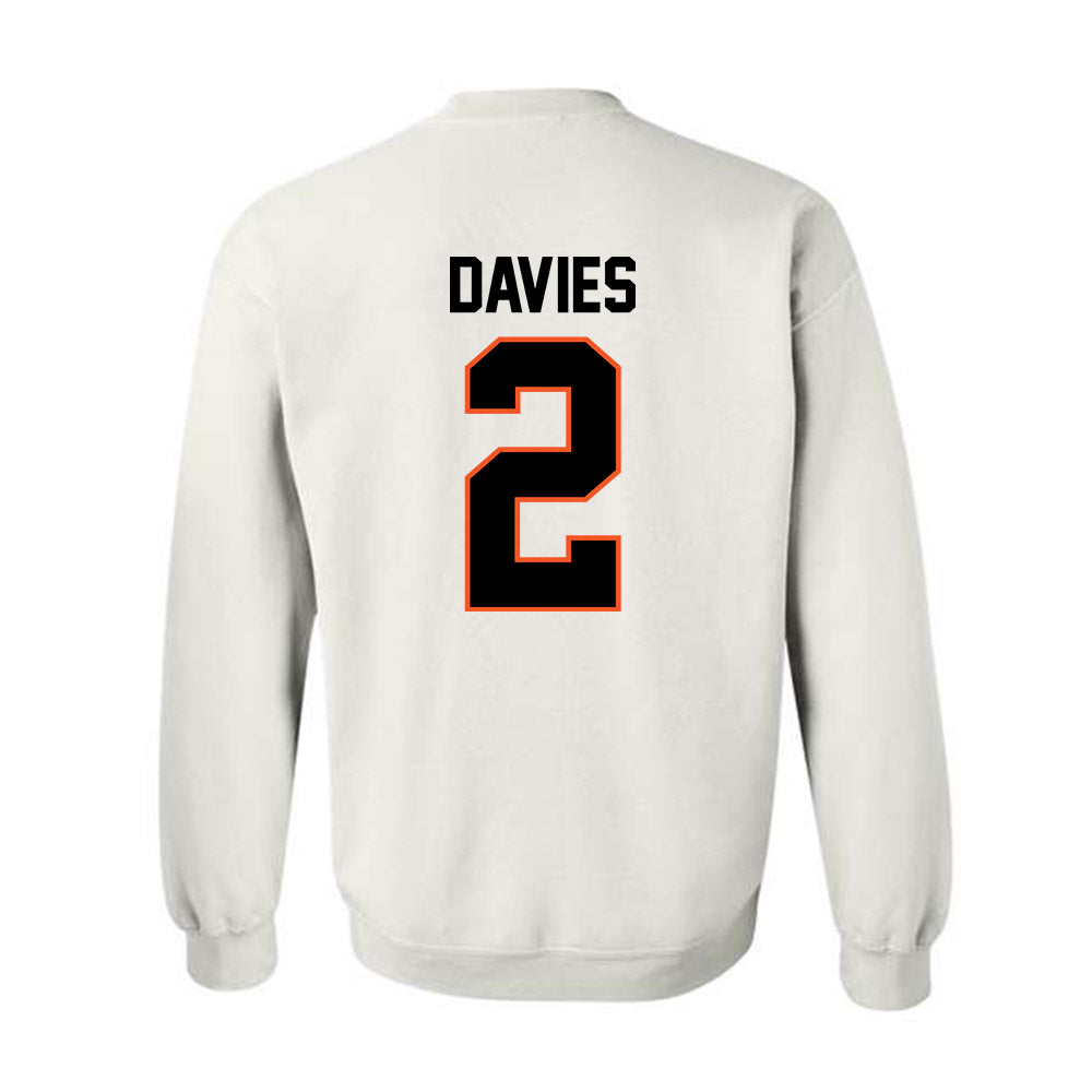 Oklahoma State - NCAA Football : Jaylin Davies - Classic Shersey Crewneck Sweatshirt-1