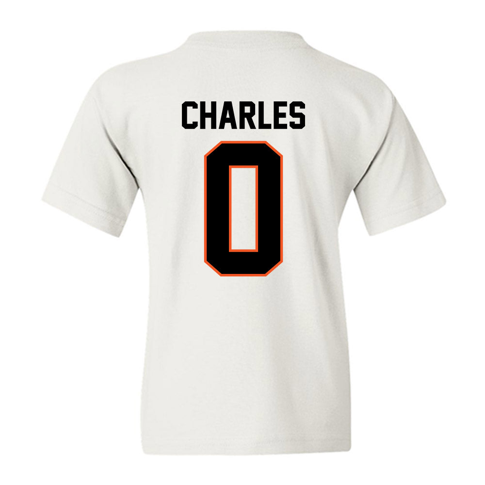 Oklahoma State - NCAA Football : Malik Charles - Classic Shersey Youth T-Shirt-1
