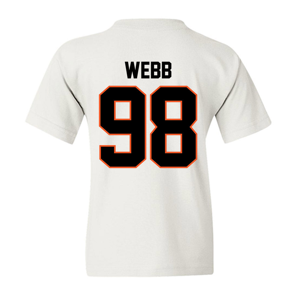 Oklahoma State - NCAA Football : Luke Webb - Classic Shersey Youth T-Shirt-1