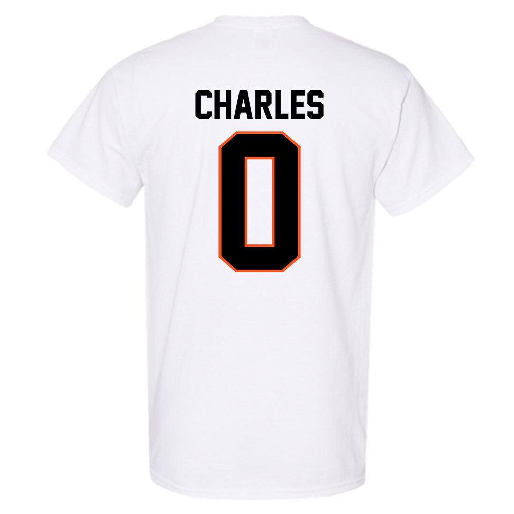 Oklahoma State - NCAA Football : Malik Charles - Classic Shersey T-Shirt-1
