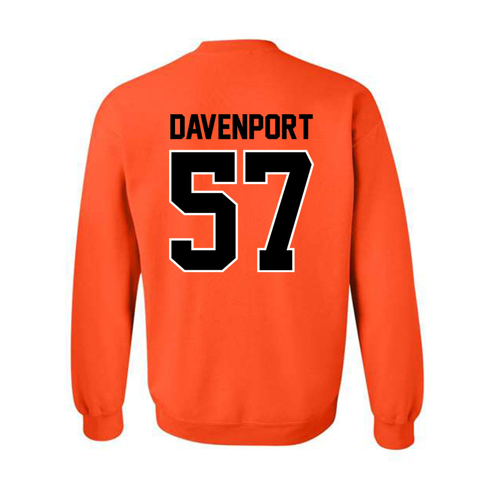 Oklahoma State - NCAA Football : Aidan Davenport - Crewneck Sweatshirt