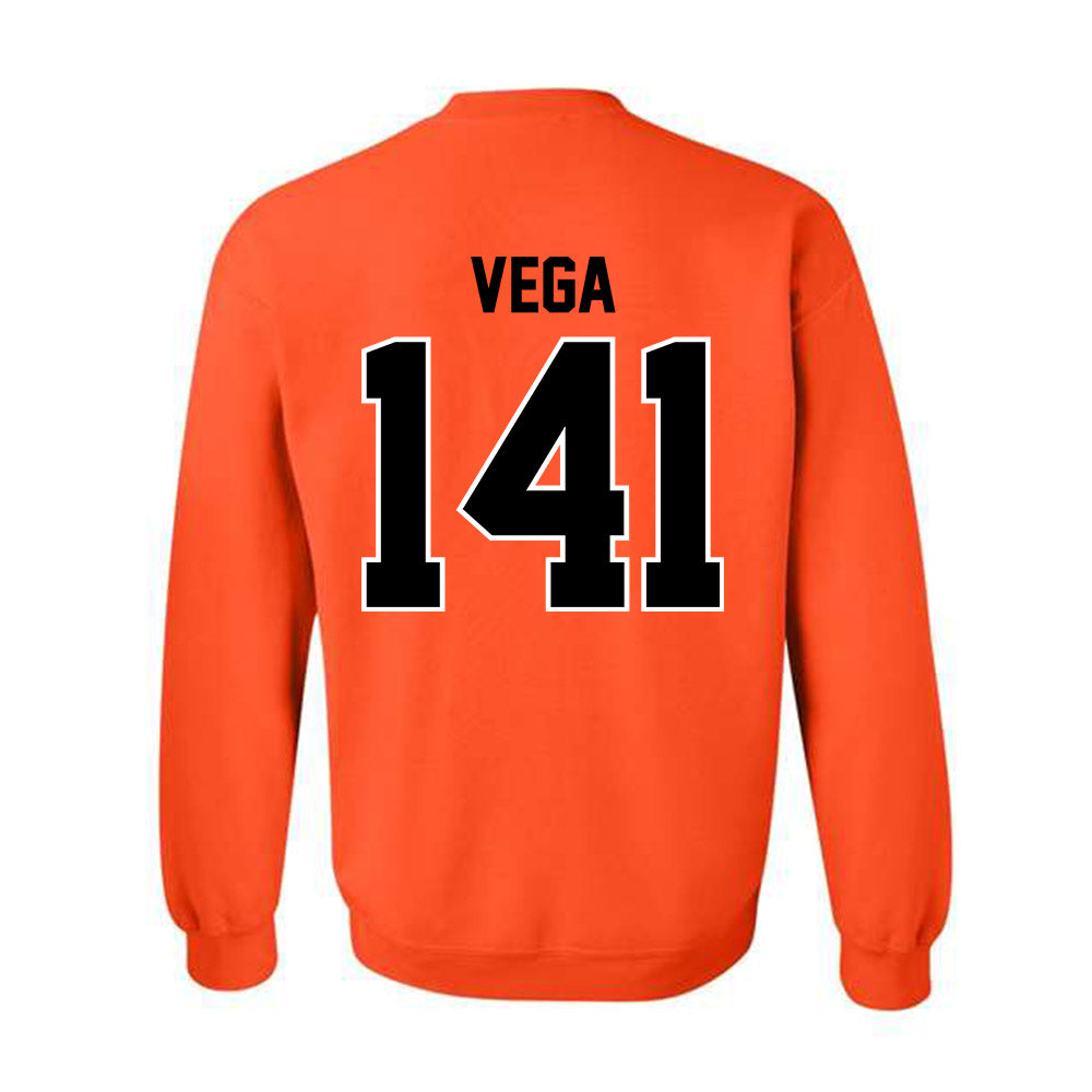 Oklahoma State - NCAA Wrestling : Sergio Vega - Classic Shersey Crewneck Sweatshirt-1