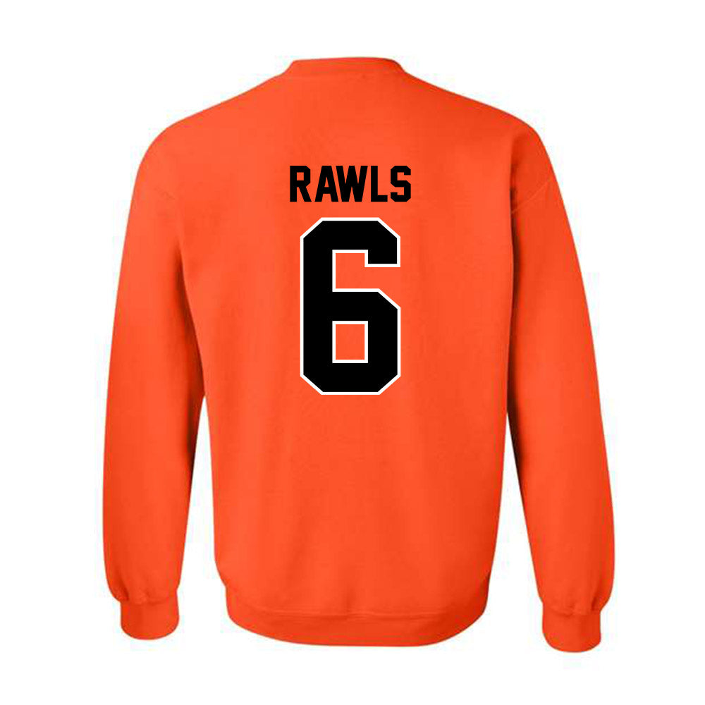 Oklahoma State - NCAA Football : Brandon Rawls - Classic Shersey Crewneck Sweatshirt-1