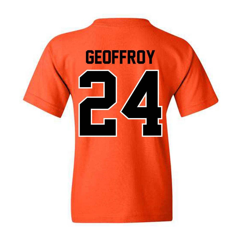 Oklahoma State - NCAA Women's Soccer : Ellie Geoffroy - Youth T-Shirt