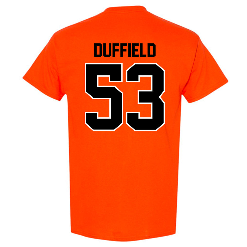 Oklahoma State - NCAA Football : Jaxson Duffield - Classic Shersey T-Shirt-1