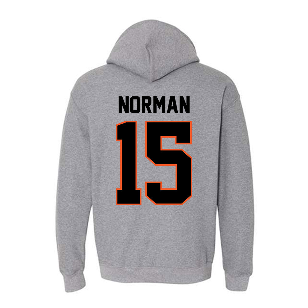 Oklahoma State - NCAA Baseball : Sebastian Norman - Classic Shersey Hooded Sweatshirt-1