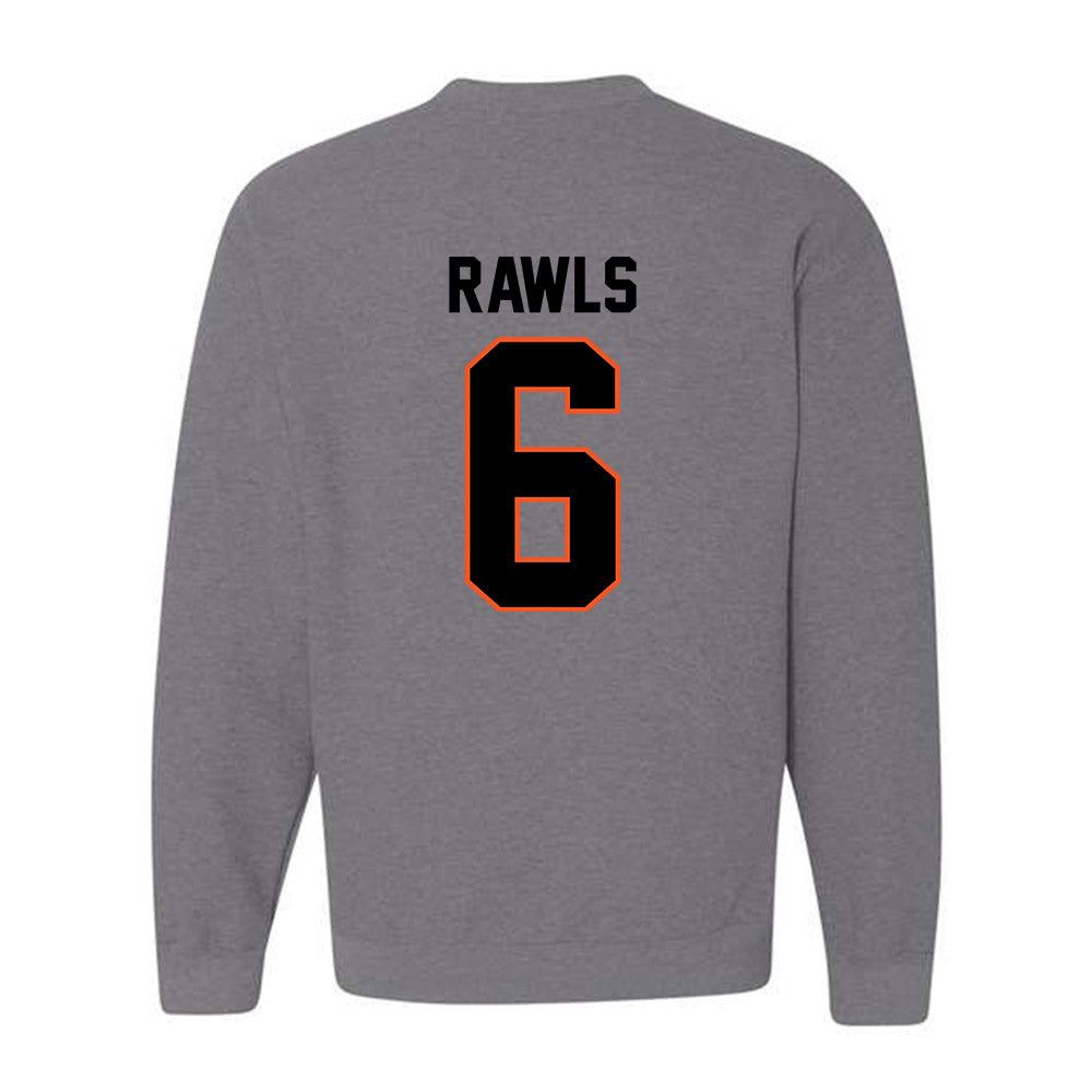 Oklahoma State - NCAA Football : Brandon Rawls - Classic Shersey Crewneck Sweatshirt-1