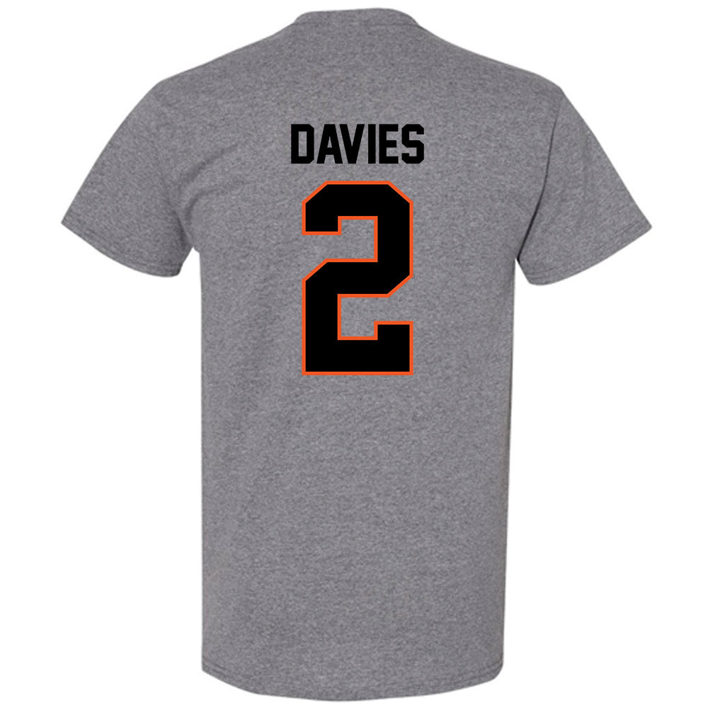 Oklahoma State - NCAA Football : Jaylin Davies - Classic Shersey T-Shirt-1