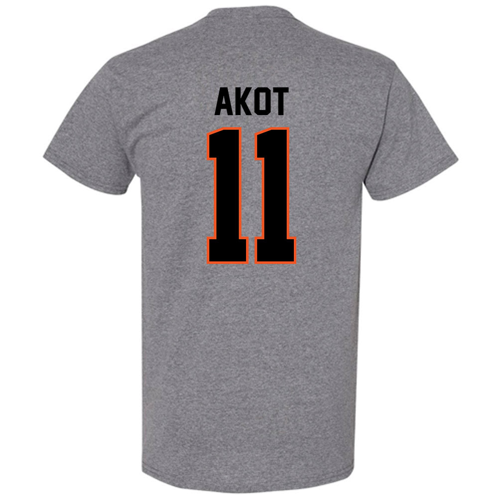 Oklahoma State - NCAA Women's Basketball : Achol Akot - Classic Shersey T-Shirt-1