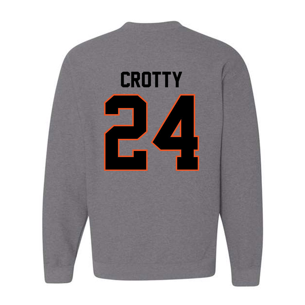Oklahoma State - NCAA Men's Basketball : Ryan Crotty - Classic Shersey Crewneck Sweatshirt-1