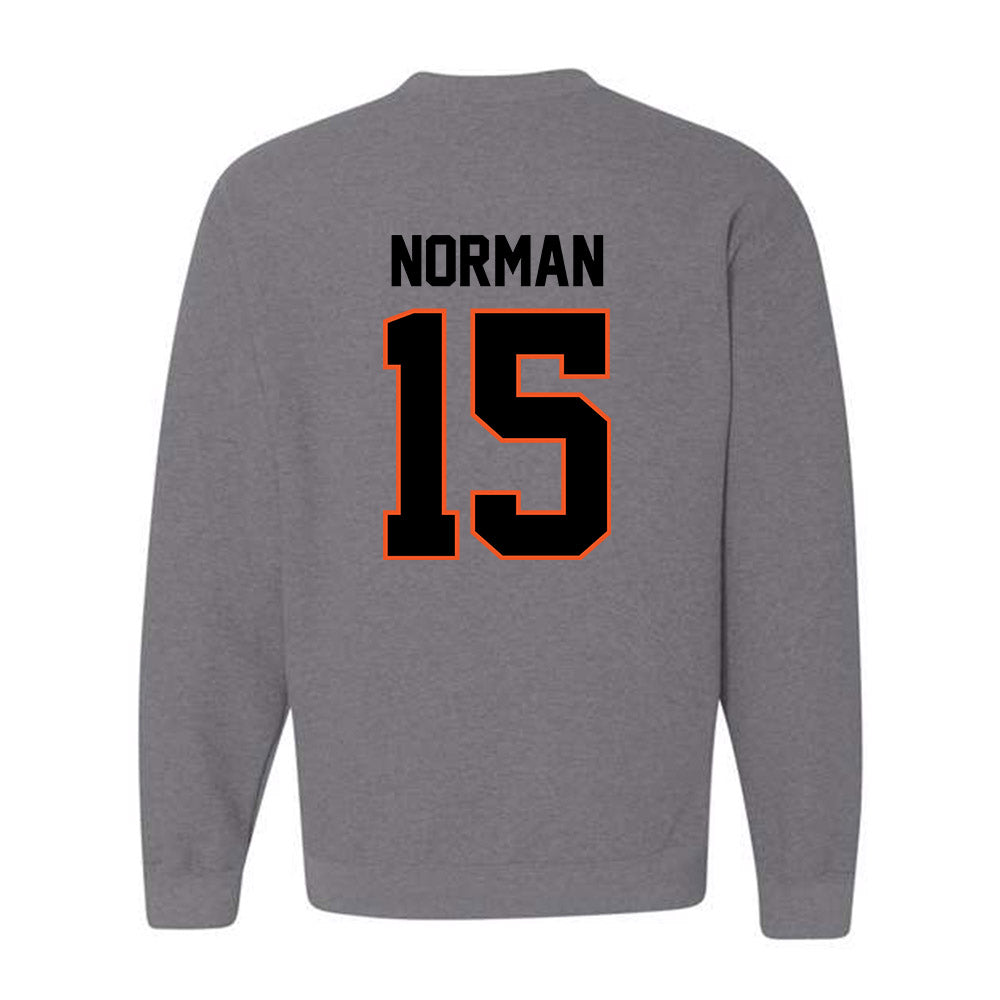 Oklahoma State - NCAA Baseball : Sebastian Norman - Classic Shersey Crewneck Sweatshirt-1