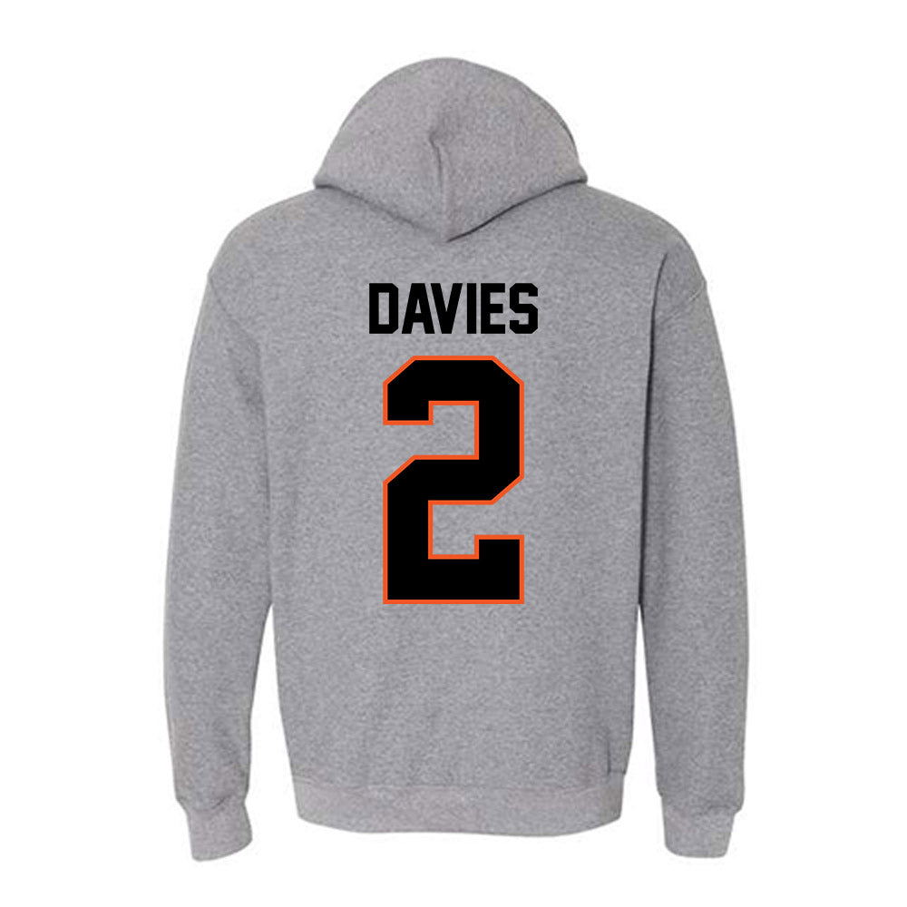 Oklahoma State - NCAA Football : Jaylin Davies - Classic Shersey Hooded Sweatshirt-1