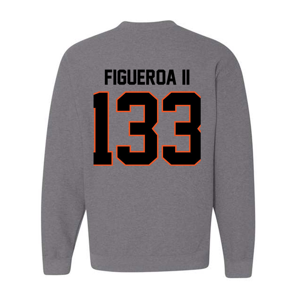 Oklahoma State - NCAA Wrestling : Richard Figueroa II - Classic Shersey Crewneck Sweatshirt-1